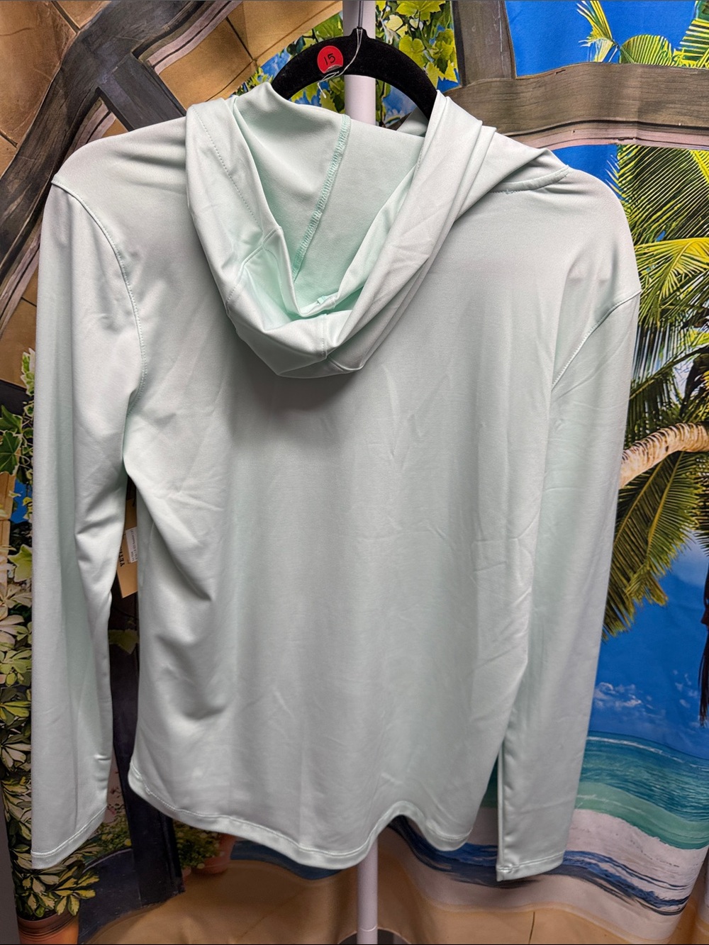 Yeti Ice Mint Green Sun Hoodie UPF 50 NWT - Picture 4 of 4